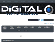 Tablet Screenshot of digitalcctv.com